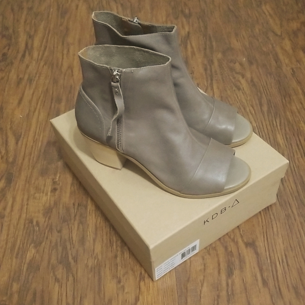 Kelsey Dagger Peep-Toe Booties